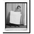 thumbnail image 1 of Historic Print, Mrs. Coolidge carriage robe, 8/21/23, 18" x 24", 1 of 3