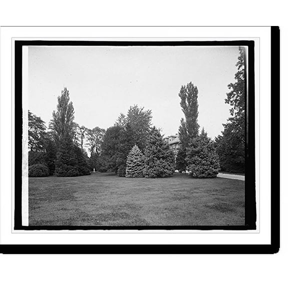 Historic Print, Mrs. Dudley Morgan House - 4, 18" x 24"