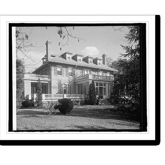 Historic Print, Mrs. Dudley Morgan House - 5, 16" x 20"