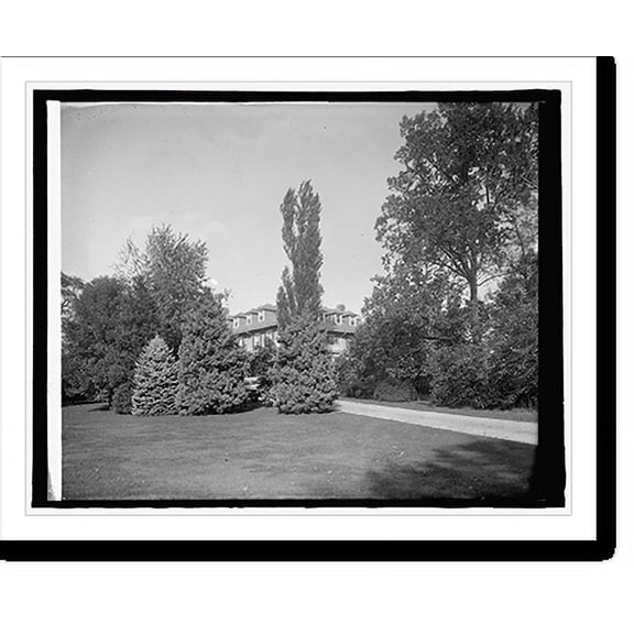 Historic Print, Mrs. Dudley Morgan House - 6, 16" x 20"