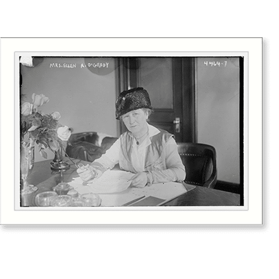 Historic Print, Mrs. Ellen A. O'Grady, 18" x 24"