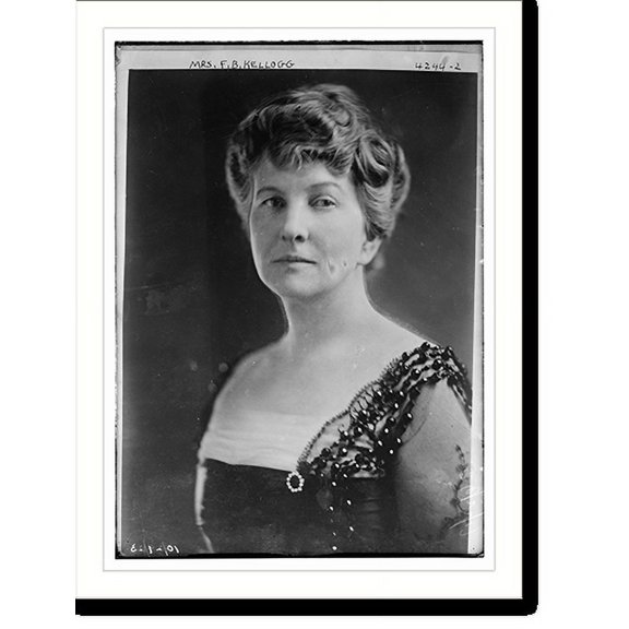 Historic Print, Mrs. F.B. Kellogg, 16" x 20"