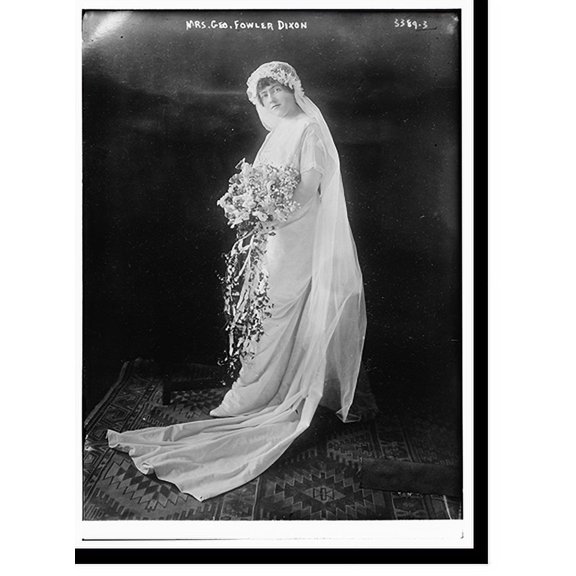 Historic Print, Mrs. Geo. Fowler Dixon, 16" x 20"
