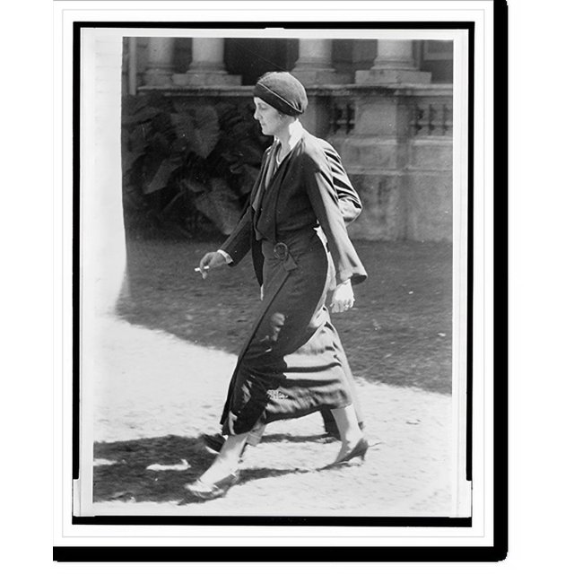 Historic Print, [Mrs. Grace Fortescue and Thomas H. Massie (barely