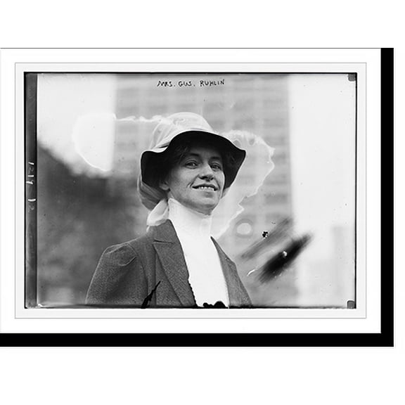 Historic Print, Mrs. Gus. Ruhlin, 16" x 20"