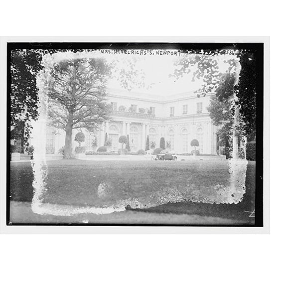 Historic Print, Mrs. H. Oelrich's, Newport, 18" x 24"