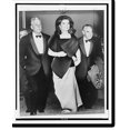 thumbnail image 1 of Historic Print, [Mrs. Jacqueline Kennedy being escorted to dinner by Nathan M.Pusey (left), president of Harvard University, and Ambassador W. Averell Harriman at Holyoke Center, Cambri...18" x 24", 1 of 3
