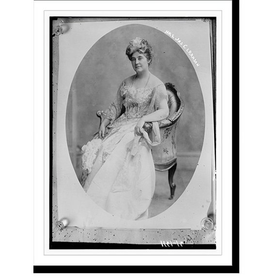Historic Print, Mrs. Jas. Clarkson - 2, 16" x 20"