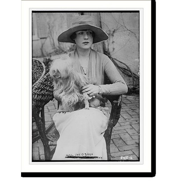Historic Print, Mrs. Jay O'Brien, 16" x 20"