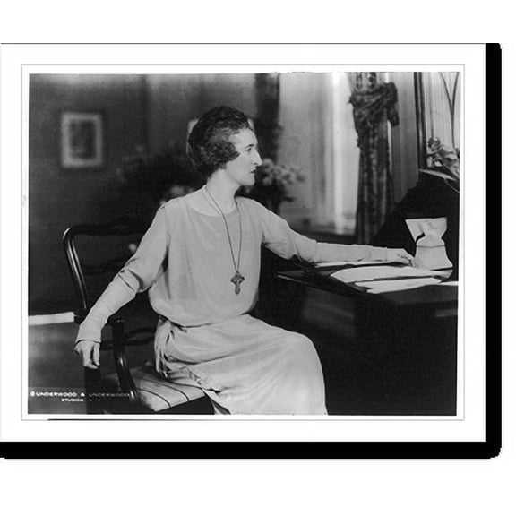 Historic Print, Mrs. Margot Asquith, 18" x 24"