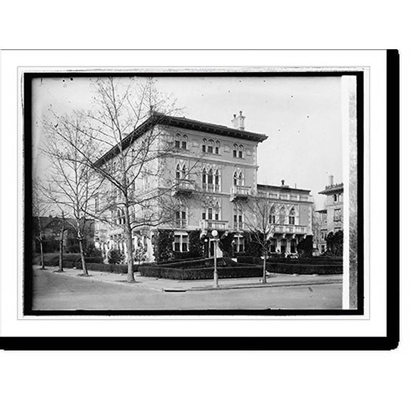 Historic Print, Mrs. Marshall Field residence, 16" x 20"