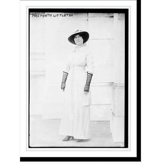 Historic Print, Mrs. Martin Littleton, 18" x 24"