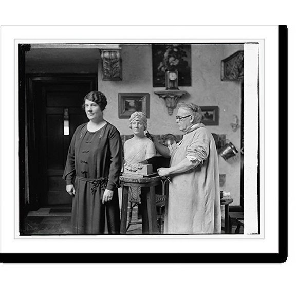 Historic Print, Mrs. R.E. Barrett, W.J. Noble, 2/25/24, 18" x 24"