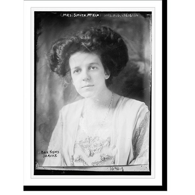 Historic Print, Mrs. Smith McKim (Mrs. A.G. Vanderbilt), 16" x 20