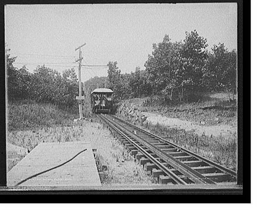 Historic Print, Mt. [Mount] Tom Railway, Mt. Tom, Mass. 2, 16" x 20"