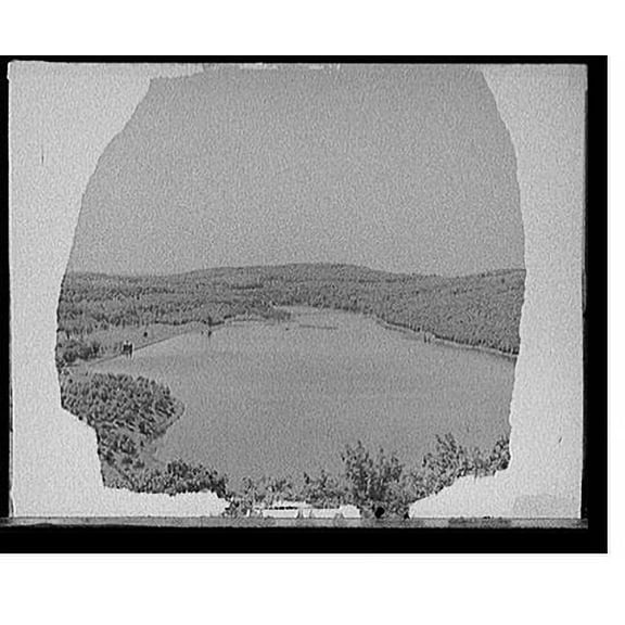 Historic Print, [Mt. Tom from Little Mountain, Holyoke, Mass.], 16" x 20"