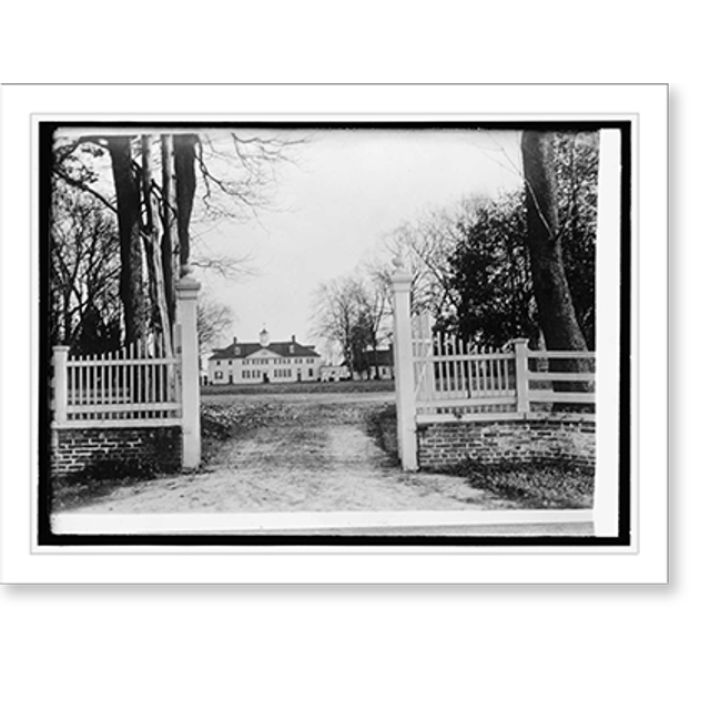 Historic Print, Mt. Vernon [...], 16" x 20"