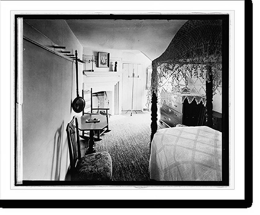 Historic Print, Mt. Vernon, [Virginia], Connecticut room, 16" x 20