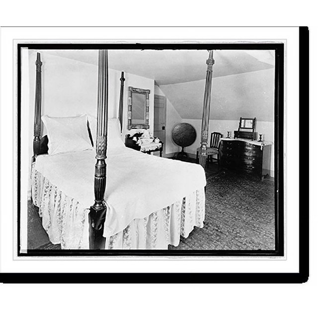 Historic Print, Mt. Vernon, [Virginia], Maine room, 16" x 20"