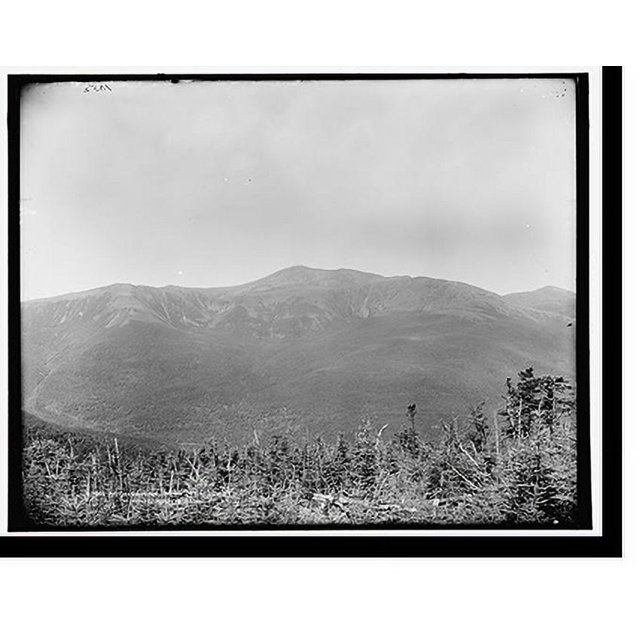 Historic Print, Mt. Washington from Mt. Wildcat, White Mountains, 16" x