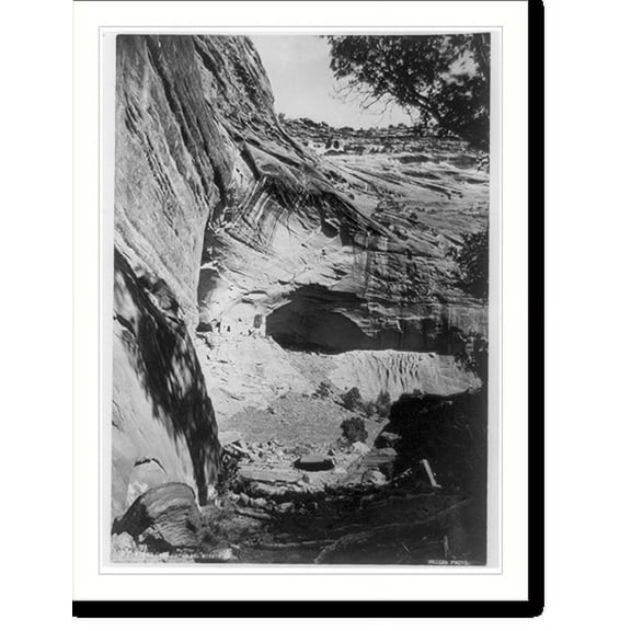 Historic Print, Mummy case, Canyon del Muerte, Ariz., 18" x 24"
