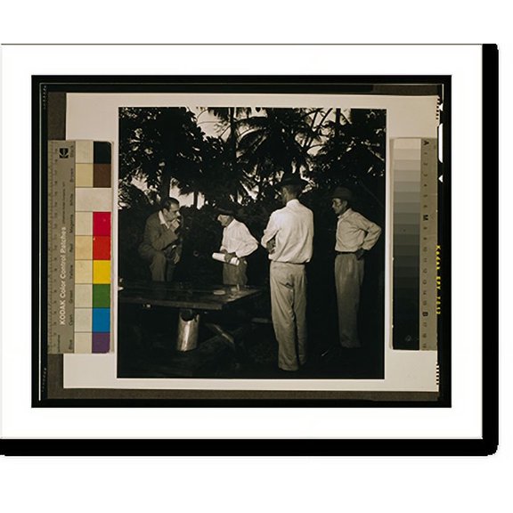 Historic Print, Munos Marin, Puerto Rico, 1946, 18" x 24"