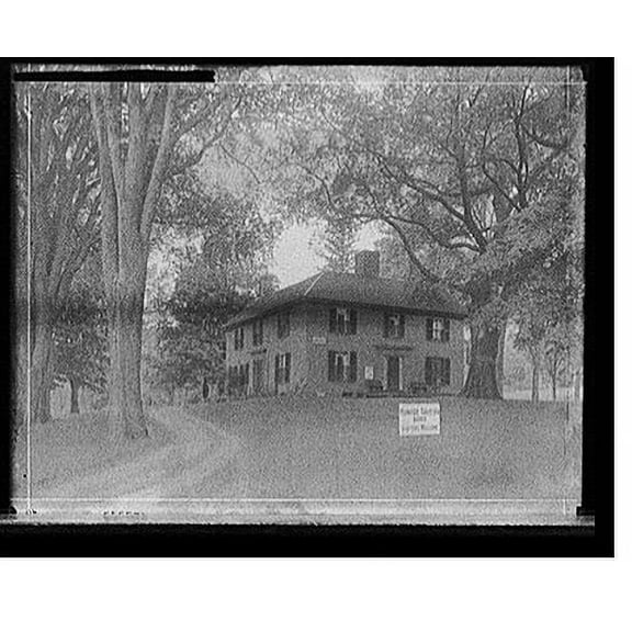 Historic Print, [Munroe Tavern, Lexington, Mass.], 16" x 20"