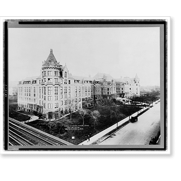 Historic Print, Museum of Natural History, 18" x 24"