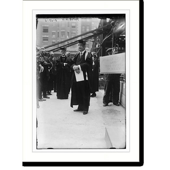 Historic Print, N.M. Butler (Grad.), 16" x 20"