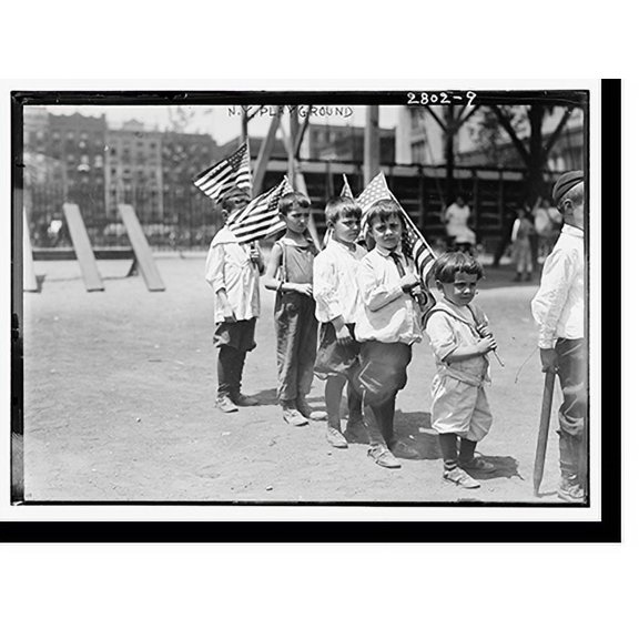 Historic Print, N.Y. Playground - 4, 16" x 20"