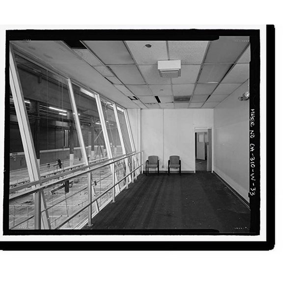 Historic Print, NASA Industrial Plant, Systems Integration & Checkout Facility, 12214 Lakewood Boulevard, Downey, Los Angeles County, CA - 33, 18" x 24"