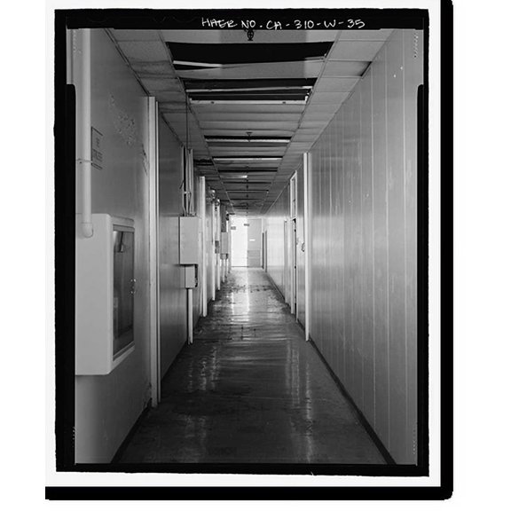 Historic Print, NASA Industrial Plant, Systems Integration & Checkout Facility, 12214 Lakewood Boulevard, Downey, Los Angeles County, CA - 35, 16" x 20"