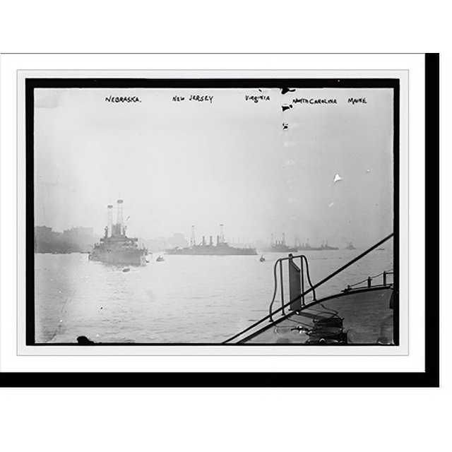 Historic Print, NEBRASKA, NEW JERSEY, VIRGINIA, NORTH CAROLINA, and