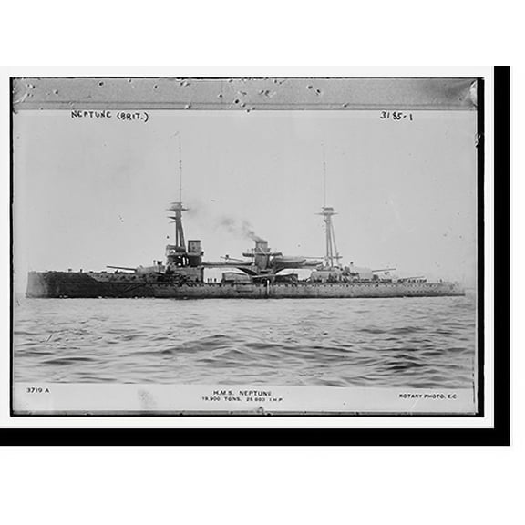 Historic Print, NEPTUNE, (Brit.), 16" x 20"