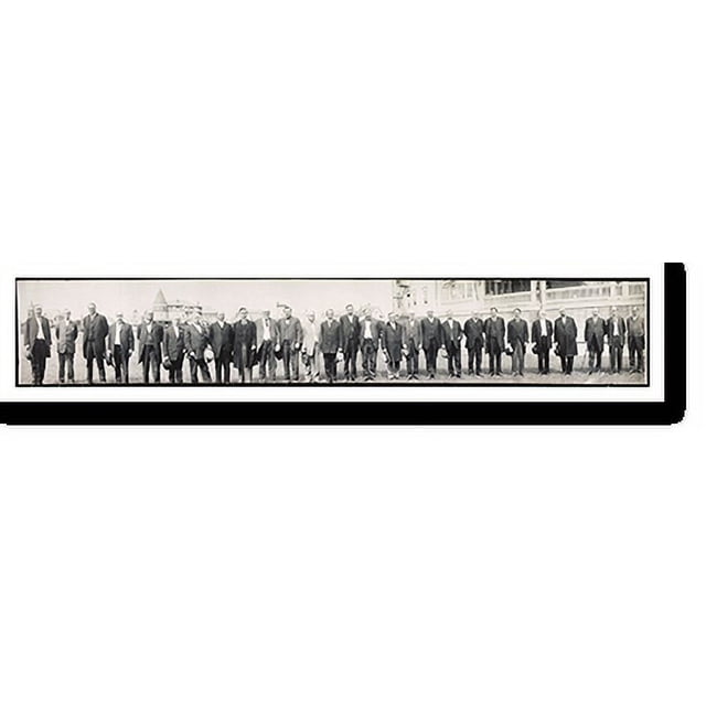 Historic Print, NJ Governors at Spring Lake 1911 PHOTO, Width 7" x