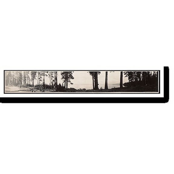 Historic Print, NV Lake Tahoe B 1906 PHOTO, Width 11" x Length 49"