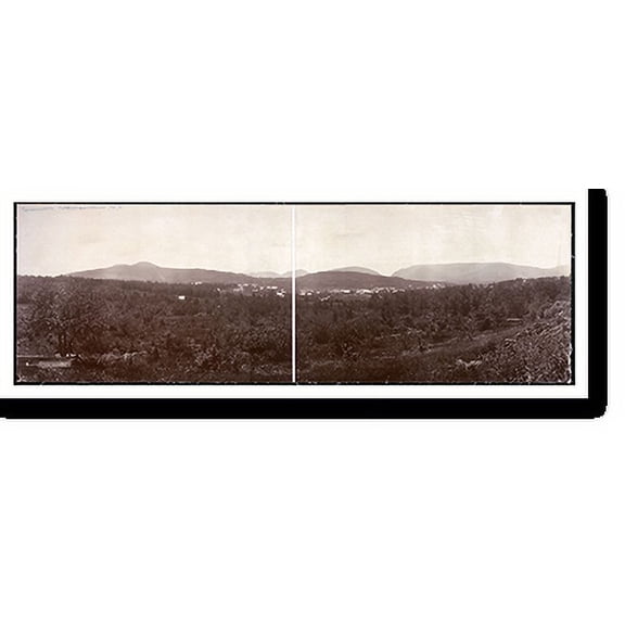 Historic Print, NY 1898 Tannersville, Catskill Mountains, 16" x 20"
