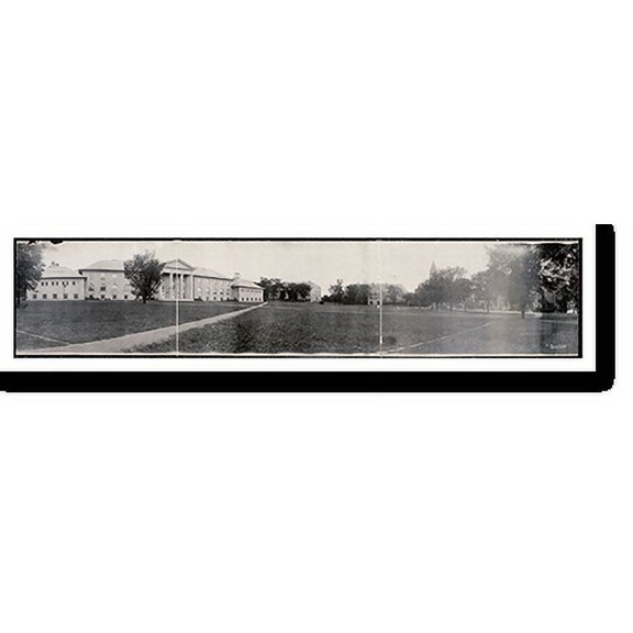 Historic Print, NY 1909 1 Cornell University Ithaca, 16" x 20"