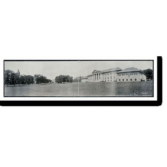 Historic Print, NY 1909 Cornell University Ithaca, 18" x 24"