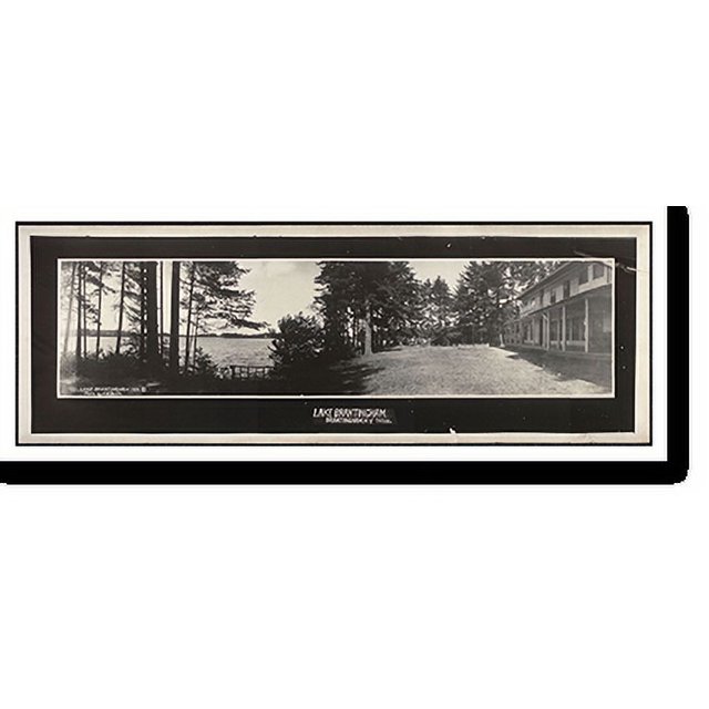 Historic Print, NY 1921 Lake Brantingham Inn, 16" x 20"