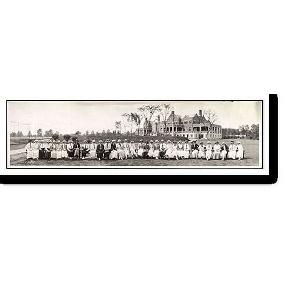Historic Print, NY Nassau Country Club LI 1913, 18" x 24"