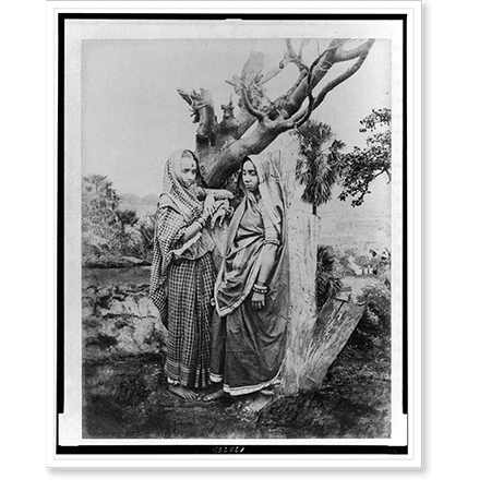 Historic Print, Nagar Brahmin women, 16" x 20"