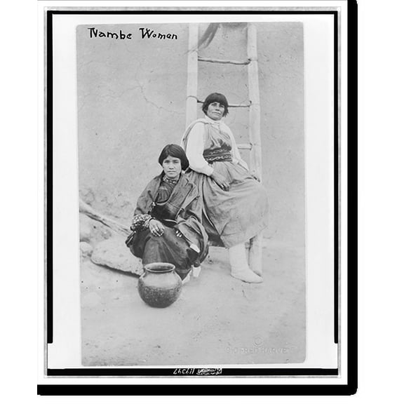 Historic Print, Nambe women, 18" x 24"