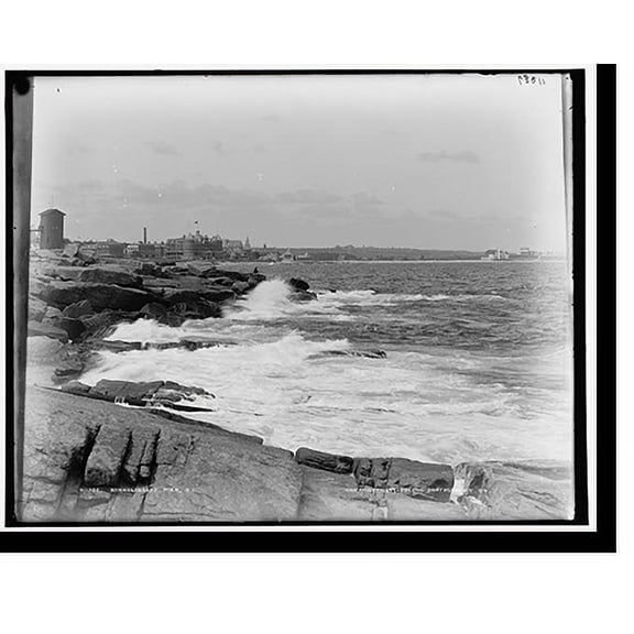 Historic Print, Narragansett Pier, R.I., 16" x 20"