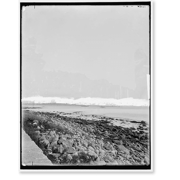 Historic Print, Narragansett Pier, R. I. - 4, 16" x 20"