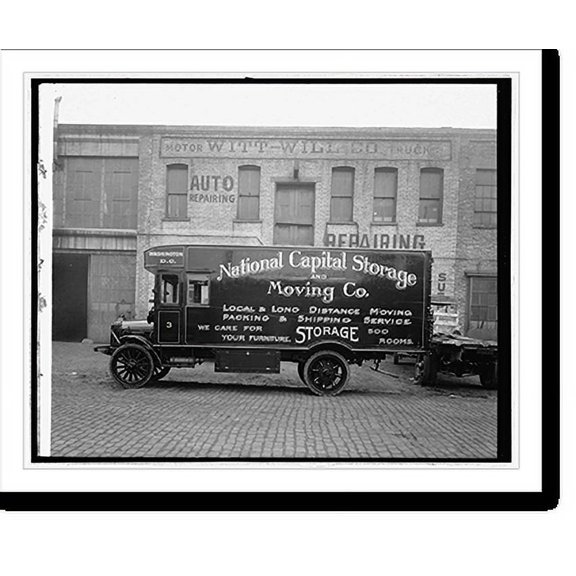 Historic Print, National Capitol Storage & Moving Co., 16" x 20"