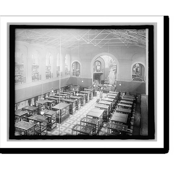 Historic Print, National Museum, [Washington, D.C.], interior, 18" x 24"
