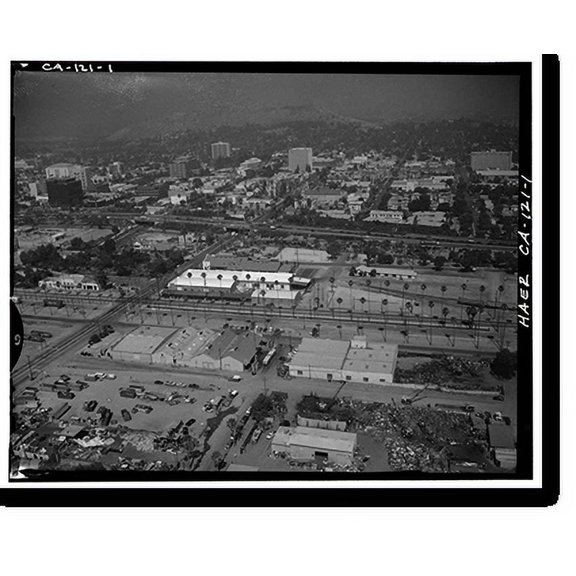 Historic Print, National Orange Company Packing House, 3604 Commerce Street, Riverside, Riverside County, CA, 16" x 20"