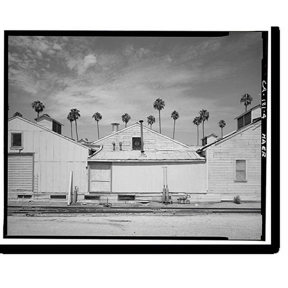 Historic Print, National Orange Company Packing House, 3604 Commerce Street, Riverside, Riverside County, CA - 4, 18" x 24"