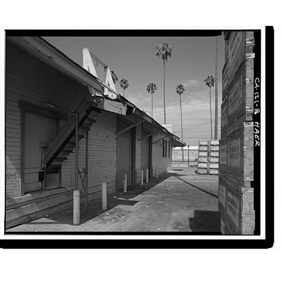 Historic Print, National Orange Company Packing House, 3604 Commerce Street, Riverside, Riverside County, CA - 8, 18" x 24"